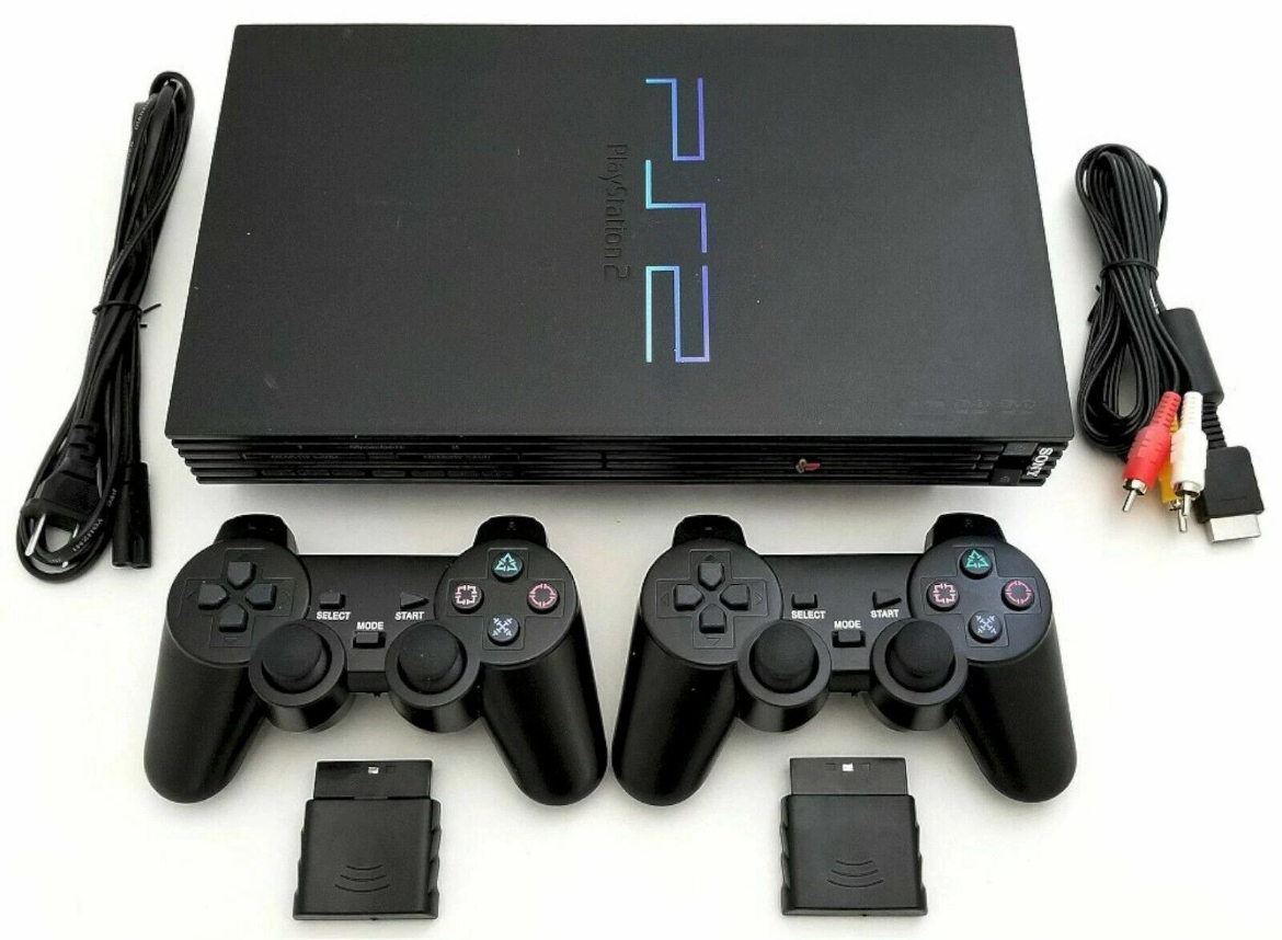 Sony PS2 Game Console PLAYSTATION-2 Black